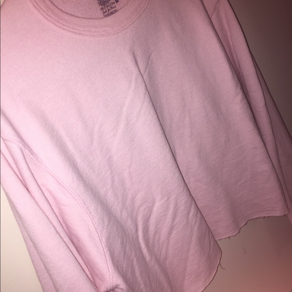 Pink crop top 🥰